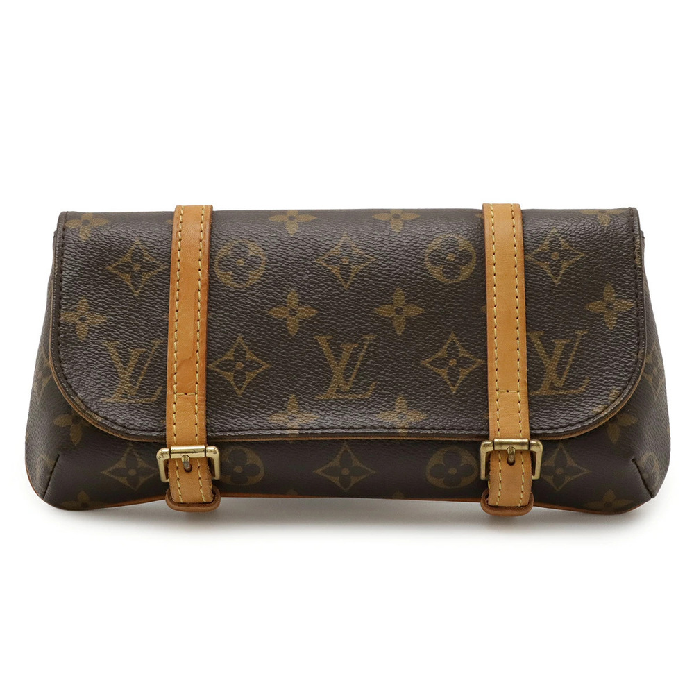 LOUIS VUITTON Monogram Pochette Marelle Body Bag Waist Pouch Clutch